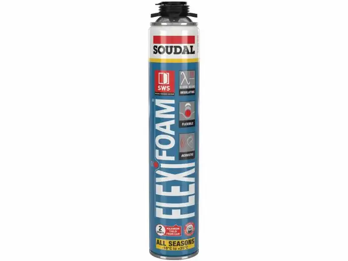 SOUDAL  SKUM PU PISTOL 750ML FLEXIFOAM 199kr