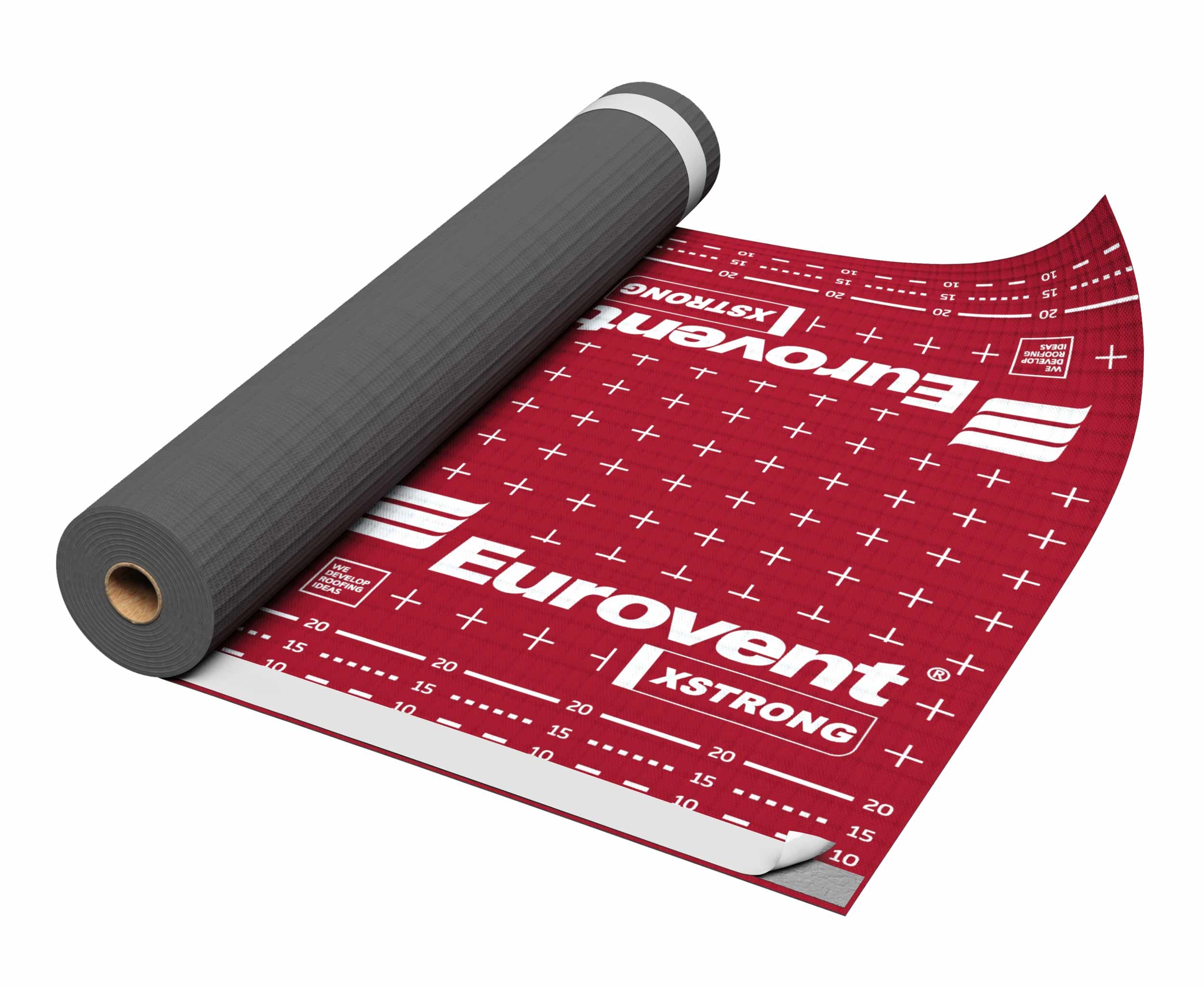 Eurovent X-STRONG 250 gr./m², 1,5 m. x 30 m. = 45 m² 4-lags Diffusjonsåpent