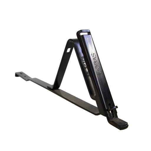 Snøfanger konsoll. S-606. takstein. Lobas – SORT 1stk 250kr
