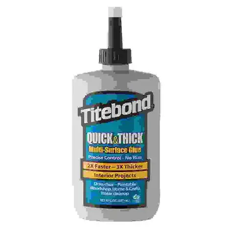 Universallim Titebond Quick & Thick Multi-Surface Glue; 237 ml 100kr