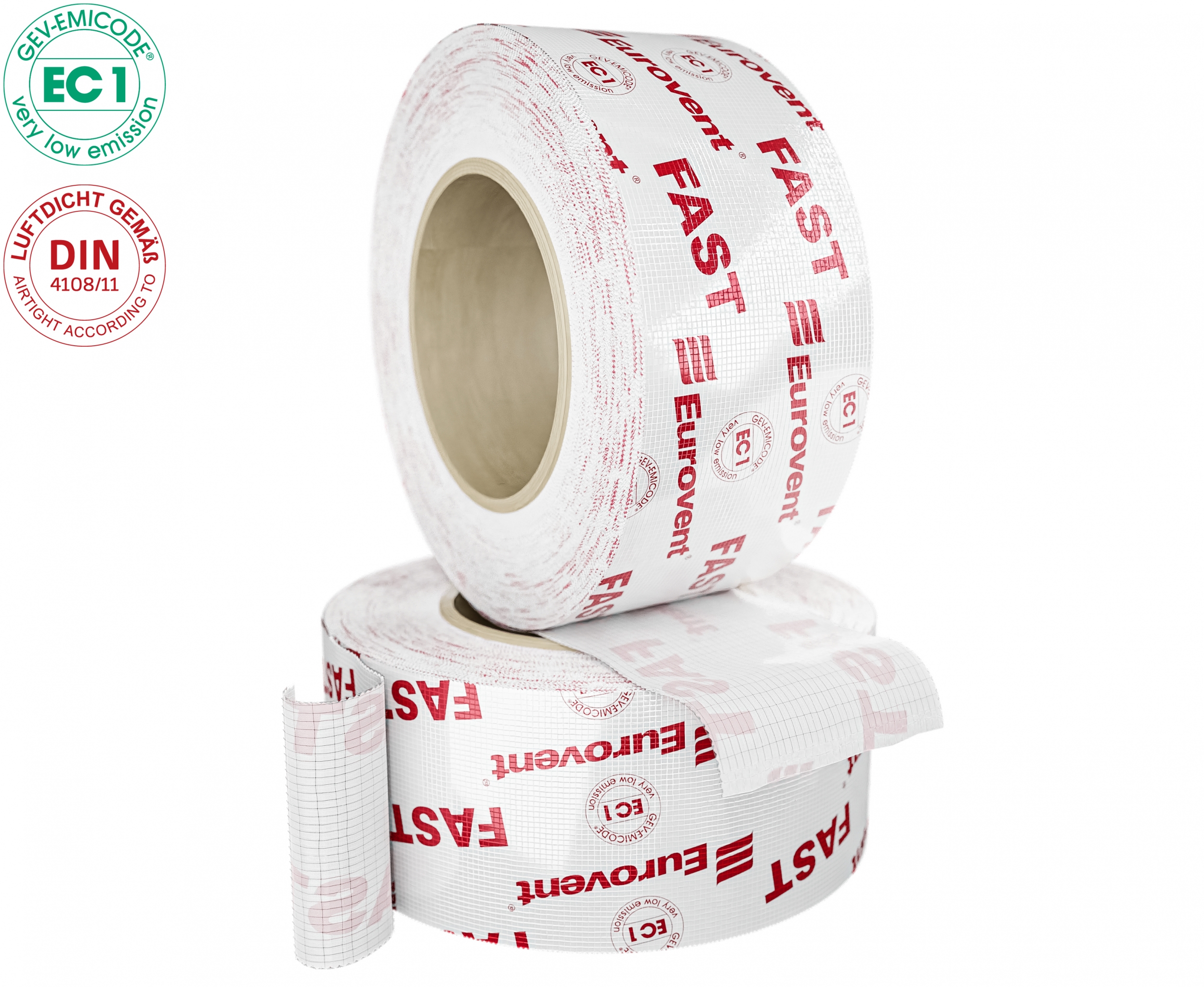 Tape Eurovent® FAST 60mm x 25m – Utvendig teip (uten papir bak) 239kr pr stk