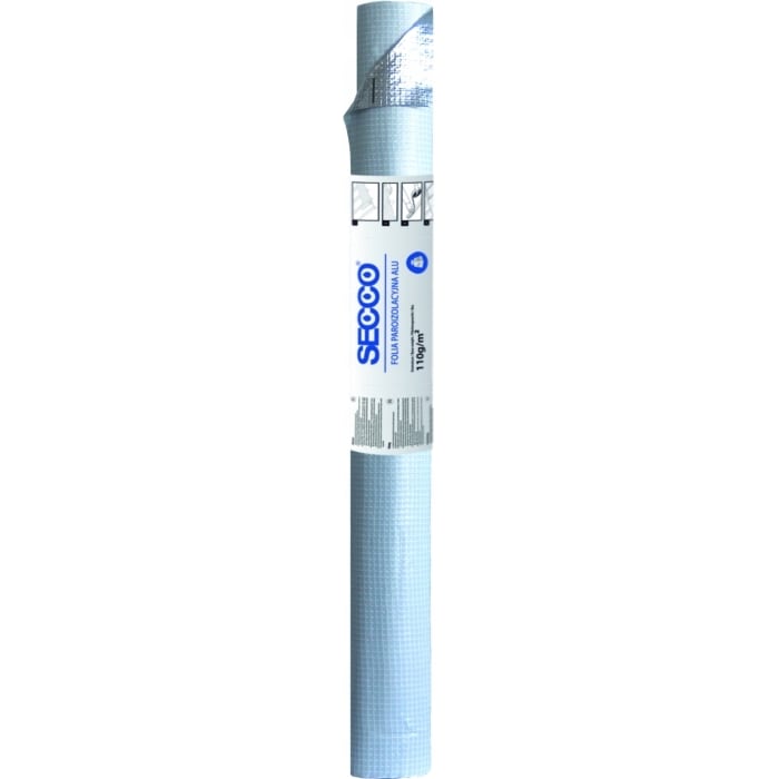 Dampsperre secco alu 110 1,5m x 50 (75m2) 800kr