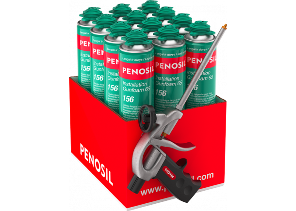 Penosil Installation GUNFOAM 65 156  Flaske: 870 ml 12pakke  2499kr