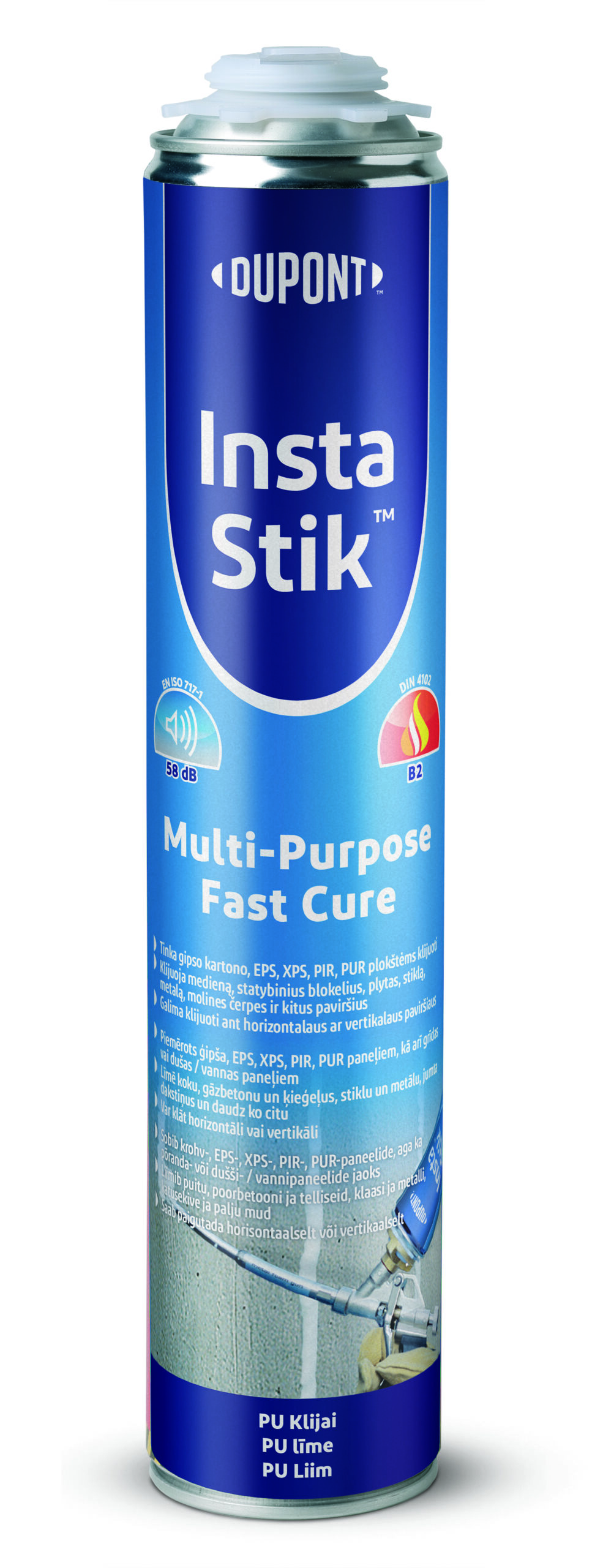 TYVEK DuPont Spraylim Insta Stik 12stk 1800kr