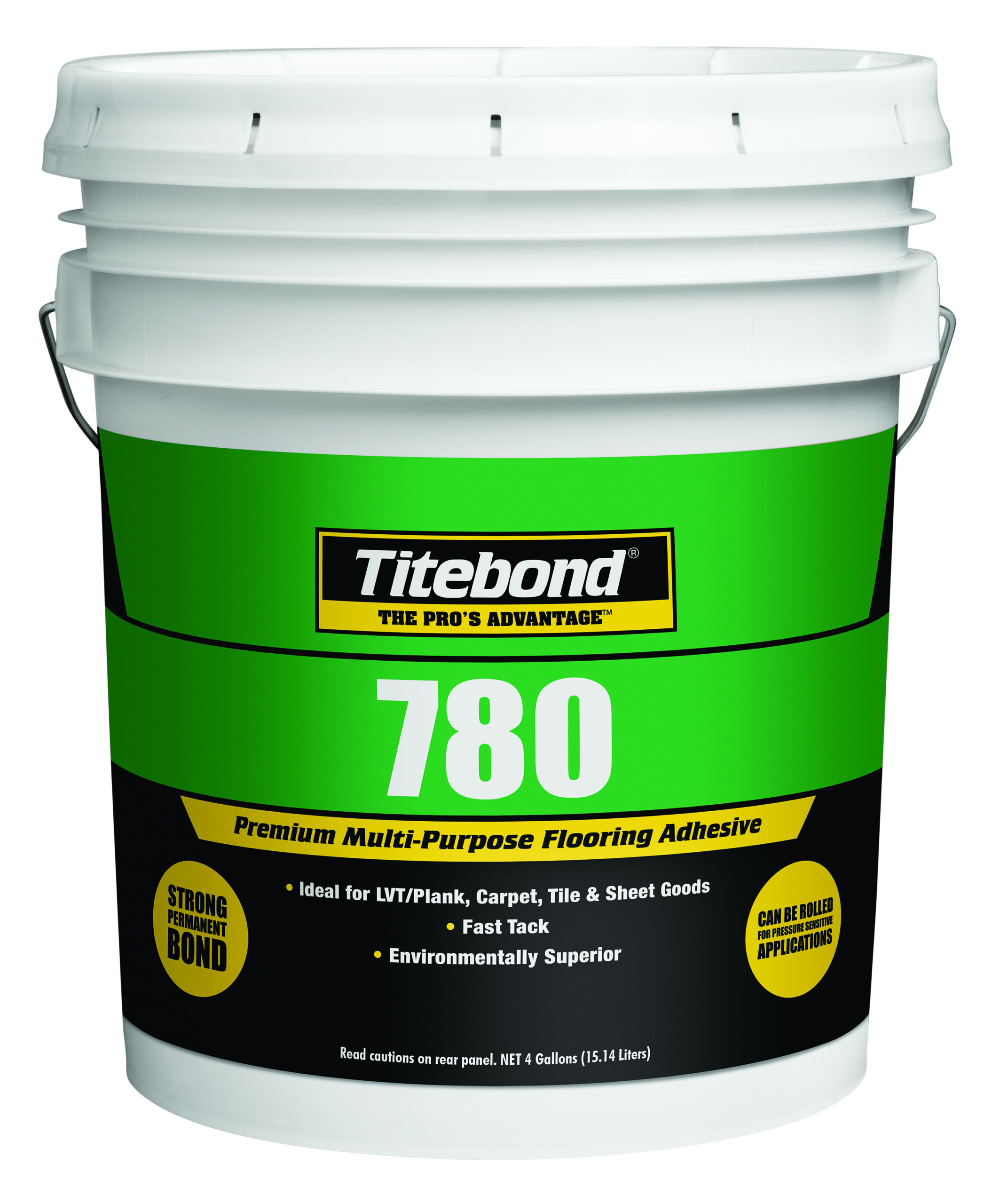 Titebond 780 4kg PREMIUM Lim av høyeste kvalitet for LVT-plater, tepper, vinyl, kork, PVC osv. 900kr