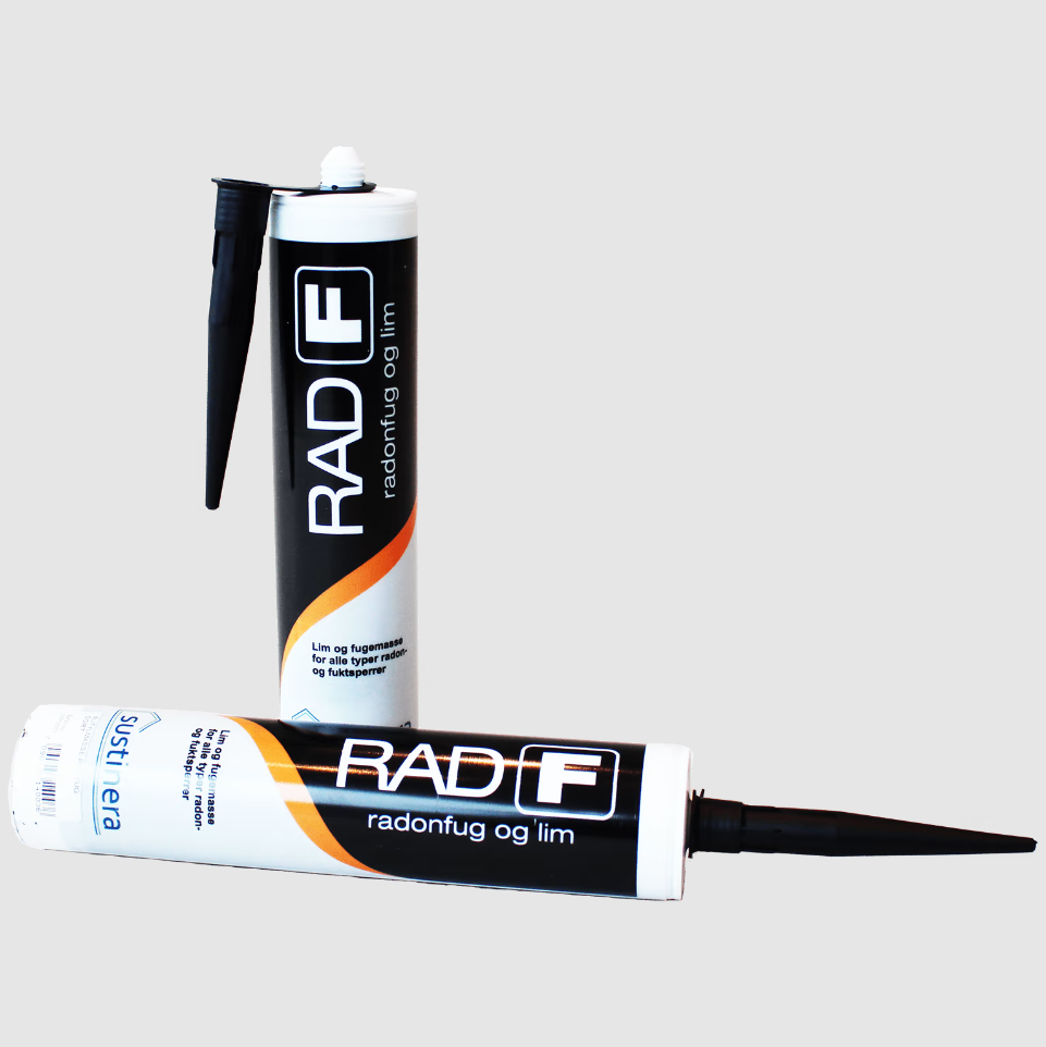 RAD F – radonfug og lim 310ml 149kr Grundig testet og sintef-sertifisert