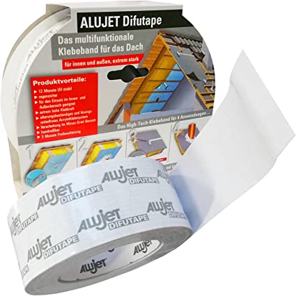 Alujet Difutape Excellent Nordic Universal- Utvendig - Byggtape 60Mm X 25M 10stk