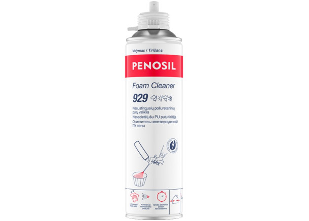 Rengjøringsmiddel Penosil FOAM CLEANER 929, ikke-herdet polyuretanskum, 500 ml 149kr