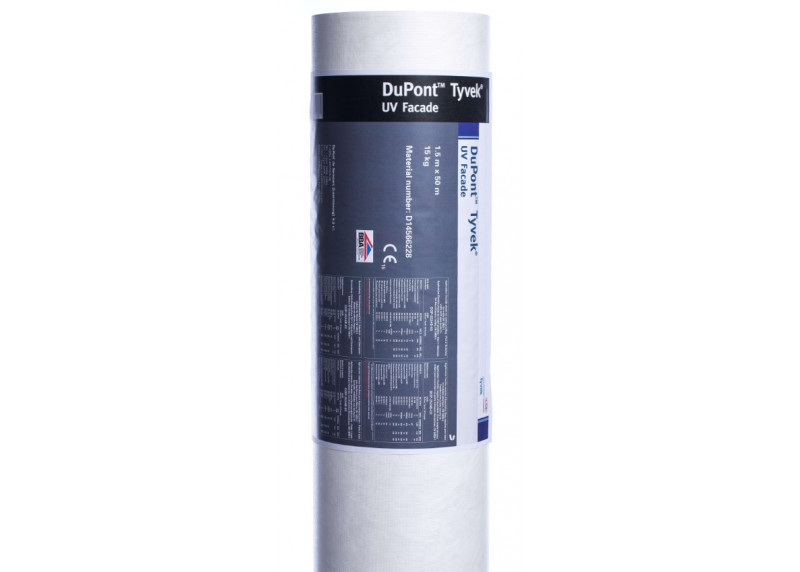 Tyvek UV FACADE, 195g/m² 3x50 150m2 11200kr