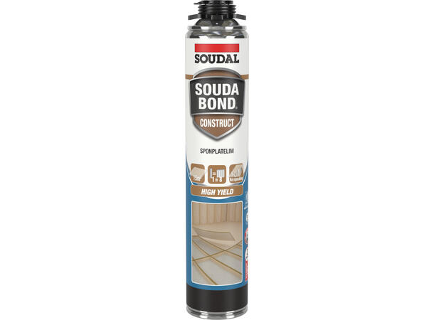 Soudabond Sponplatelim Construct Gun 750ml PU Skumlim 12pakke 2868kr