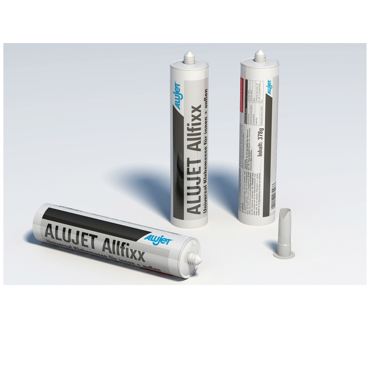 Alujet Allfix Nordic Superkleber Utvendig 310Ml Sort 12stk 1700kr